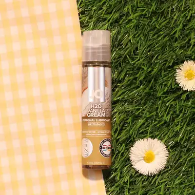 System JO - H2O Lubricant Vanilla 30 ml - Profesjonalny lubrykant na bazie wody o smaku wanilii.