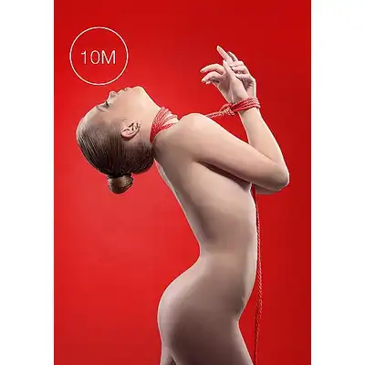Ouch! - Kinkabu Rope Red. 10 metrów linki do wiązania. Z instruktarzem!