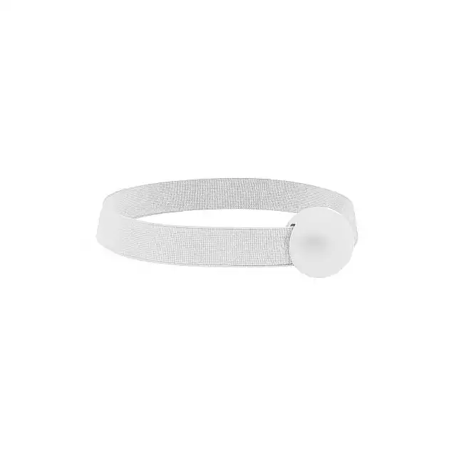 Ouch! - Elastic Ball Gag White. Knebel na elastycznej gumie. Mega Sale!