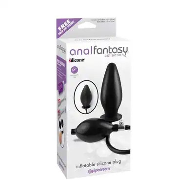 Anal Fantasy - Inflatable Silicone Plug. Nadmuchiwana wtyczka analna. Silikon medyczny.