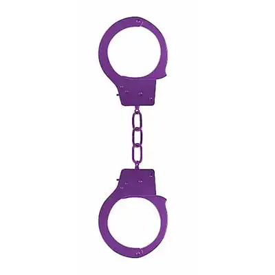 Ouch! - Beginner's Handcuffs. Kolorowe kajdanki dla początkujących.