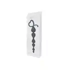 Silicone - Hearty Anal Wand Black. Koraliki Analne Serduszka.