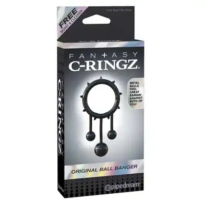 Fantasy C-Ringz - Original Ball Banger. Ring na penisa, z obciążnikami.