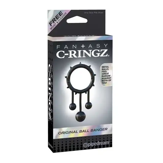 Fantasy C-Ringz - Original Ball Banger. Ring na penisa, z obciążnikami.
