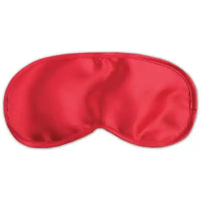 Fetish Fantasy - Satin Love Mask Red. Mięciutka opaska na oczy.