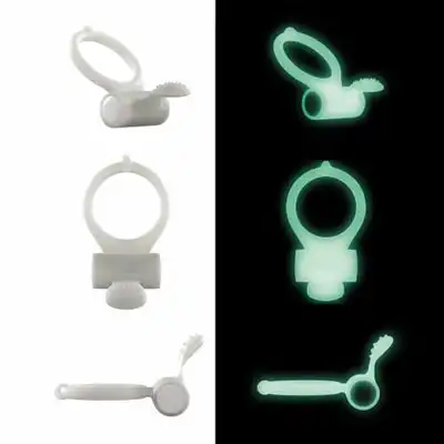Dorcel - Power Clit Phospho. Wibrujący ring na penisa. Świeci w ciemności.