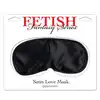 Fetish Fantasy - Satin Love Mask Black. Mięciutka opaska na oczy.