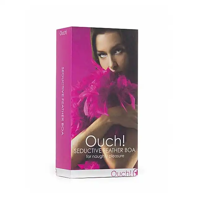 Ouch! - Seductive Feather Boa Pink. Boa z różowych piór. Mega sale!