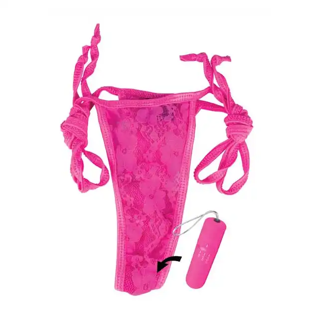 The Screaming O - Vibrating Panty Set. Wibrujące majteczki, sterowane pierścionkiem.