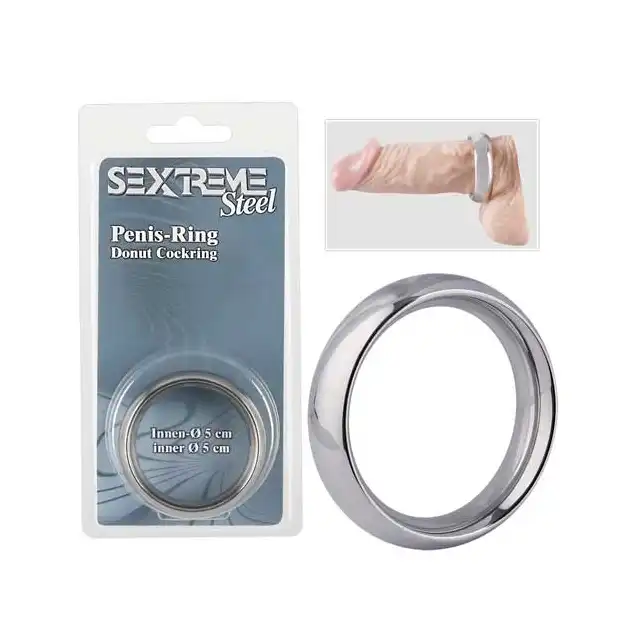 Sextreme - Stalowy ring na penisa.