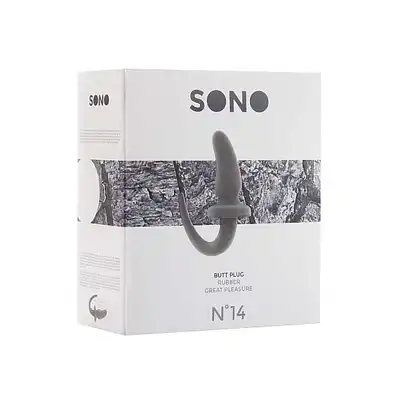 Sono - Butt Plug № 14. Żelowa wtyczka analna.