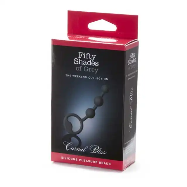 Fifty Shades Of Grey - The Weekend Collection - Carnal Bliss - Koraliki Analne Dla Początkujących.