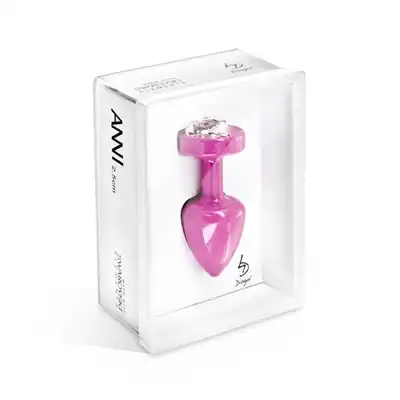 Diogol - Anni R Butterfly Pink. Luksusowa wtyczka analna. Swarovski.
