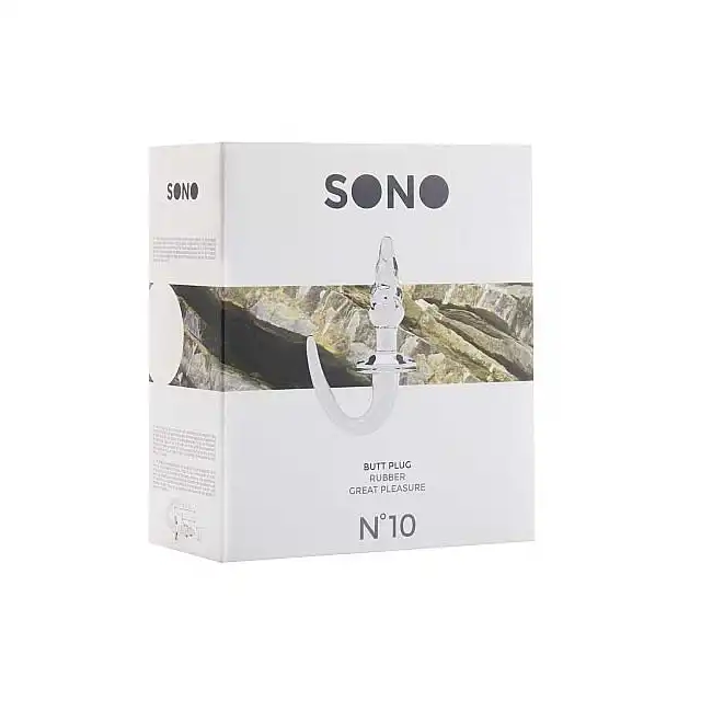Sono - Butt Plug № 10. Żelowa wtyczka analna.
