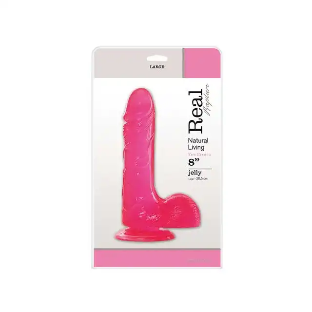 Real Rapture - Duże, Żelowe Dildo. Large 20,5 cm.