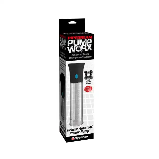 Pump Worx - Deluxe Auto-VAC Power Pump. Pompa automatyczna, wiekszy penis!