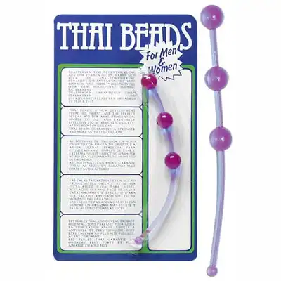 Thai Beads For Men &amp; Woman Purple. Koraliki analne dla początkujących.
