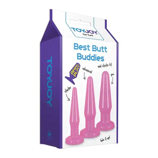 ToyJoy - Best Butt Buddies. Zestaw treningowy.