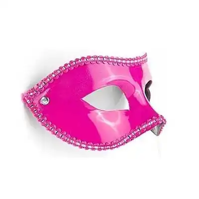 Ouch! - Mask For Party. Piękna, różowa maska.