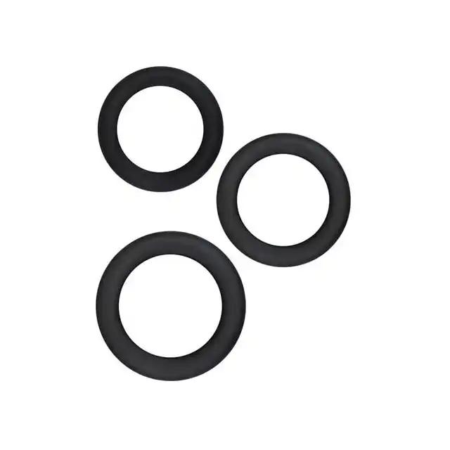 Renegade - Super Strechy Diversity Rings.  Zestaw trzech ringów na penisa. Maksymalnie twardy penis.