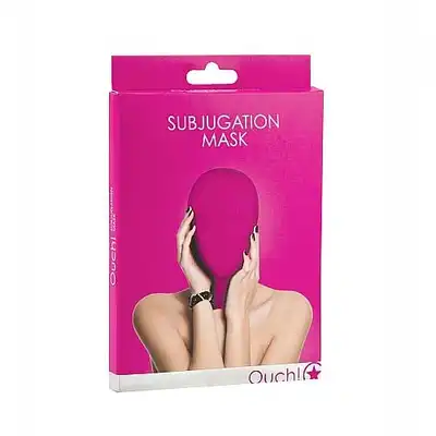 Ouch! - Subjugation Mask. Maska bez otworów.