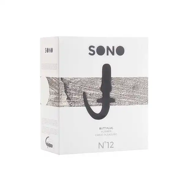 Sono - Butt Plug № 12. Żelowa wtyczka analna.