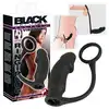 You2Toys - Black Velvets - Wibrujący ring + plug analny.