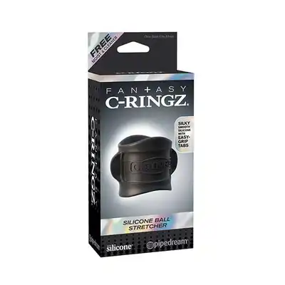 Fantasy C-Ringz - Silicone Ball Stretcher. Pierścień na jądra. Silikon medyczny.