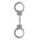 Ouch! - Prison Handcuffs. Klasyczne srebrne kajdanki.