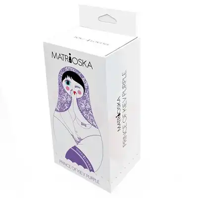 Toyz4Lovers - Matrioska Prince Of Kiev Purple. Korek analny. Silikon medyczny! 11,6 cm.