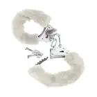 Fetish Fantasy - Beginner's Furry Cuffs White. Kajdanki z miękkim pluszem.