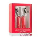 Ouch! - Vibrating Nipple Clamps. Wibrujące klamerki na sutki.