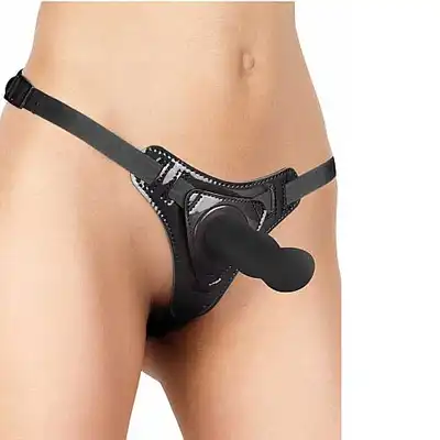 Ouch! - Delight Strap-on. Strap-on dla kobiet z regulowanymi paskami.