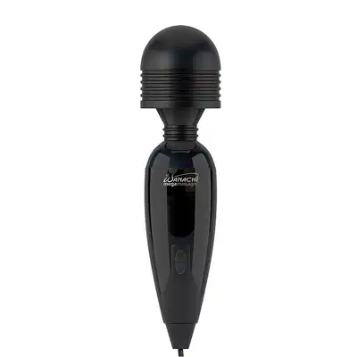 Wanachi - Mega Massager Black. Wibrator Magic Wand w rozmiarze XXL.