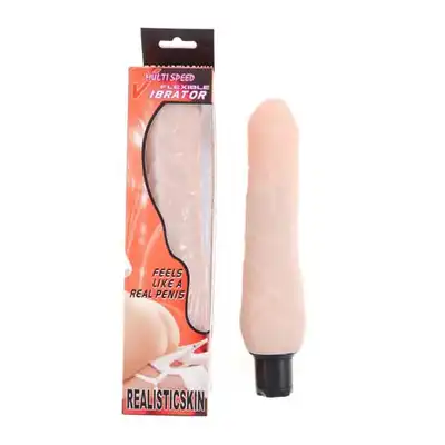 Multispeed Flexible Vibrator - Realisticskin. Super Realistyczny. Z Napletkiem. Mega sale!