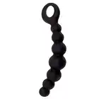 Silicone - Caterpill-Ass Black - Koraliki Analne.
