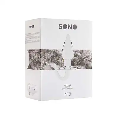 Sono - Butt Plug № 9. Żelowa wtyczka analna.
