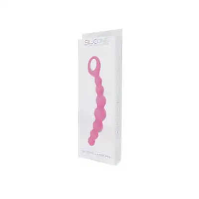 Silicone - Caterpill-Ass Pink - Koraliki Analne.