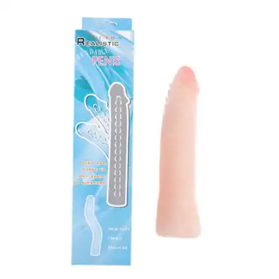 Ultra Realistic Bendable Penis. Dildo Z Kręgosłupem I Wypustkami.