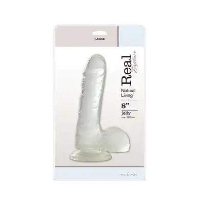Real Rapture - Realistyczne dildo żelowe. 20,5 cm.