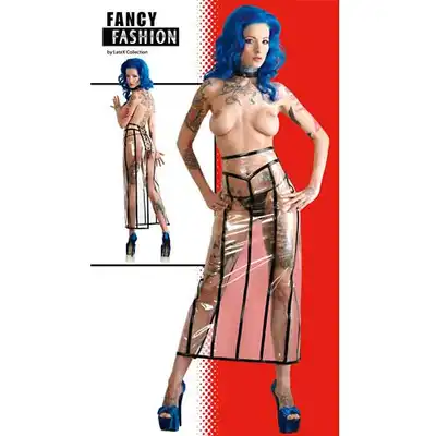 Fancy Fashion - Rock Skirt. Długa, transparentna spódnica.