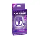 Fantasy C-Ringz - Silicone Duo-Ring. Podwójny, wibrujący ring na penisa. Silikon medyczny.
