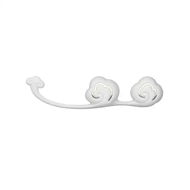 Sky By Ave - Stratos Kegel Balls White. Niezwykłe Kulki Gejszy. Aksamitny silikon medyczny. Mega sale!