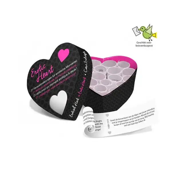Tease&amp;Please - Erotic Heart Mini. Gra Dla Par.