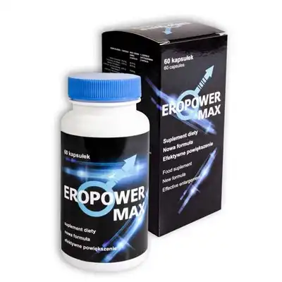 Redding - Eropower Max - 100% naturalny suplement pomagający zwiększyć potencję i rozmiar penisa