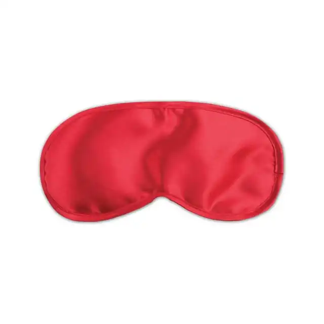 Fetish Fantasy - Satin Love Mask Red. Mięciutka opaska na oczy.