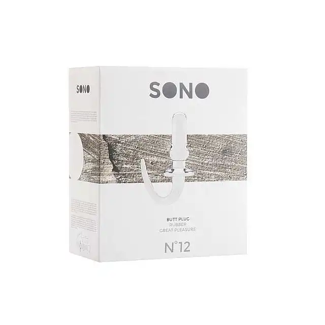 Sono - Butt Plug № 12. Żelowa wtyczka analna. Mega Sale!