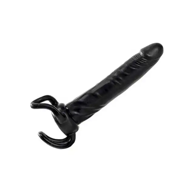 Bestseller - Slim Dong Black. Idealny Strap-On do podwójnej penetracji. Marka Toyz4Lovers.  Top produkt!