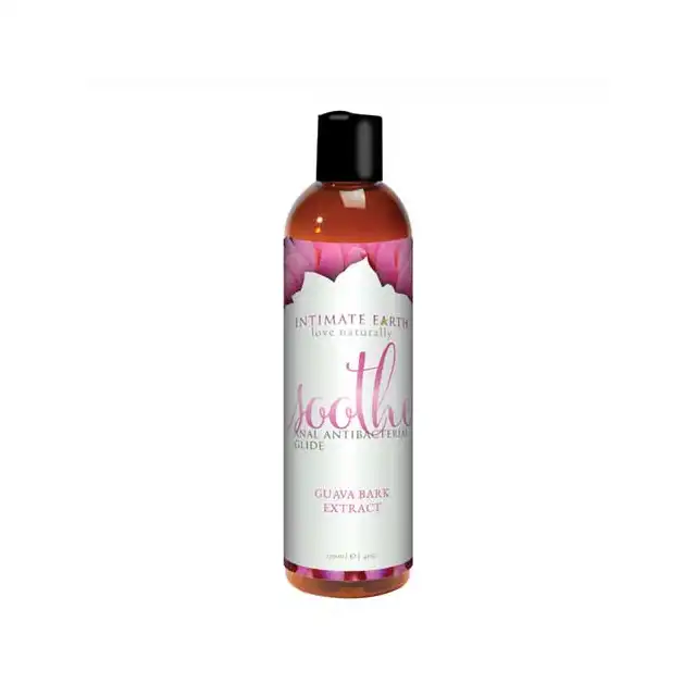 Intimate Earth - Soothe Anal Antibacterial Glide. Lubrykant analny, antybakteryjny. 120ml