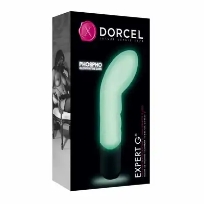 Dorcel - Expert G Phospho. Niezastąpiony ekspert w stymulowaniu punktu G. Świeci w ciemnościach.